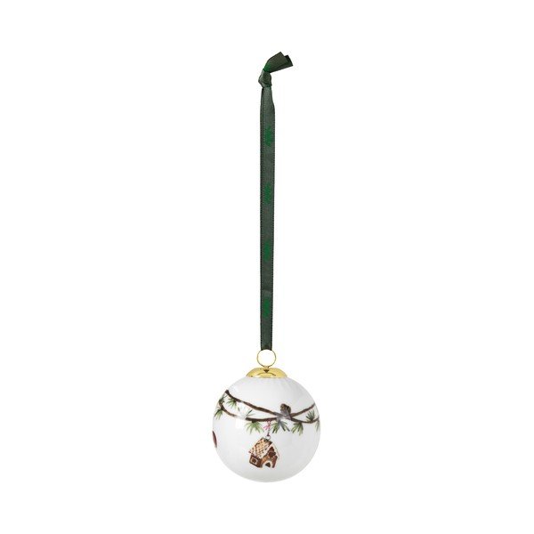 Porcelianinis pakabinamas kalėdinis papuošalas Kähler Design Hammershøi-image-3