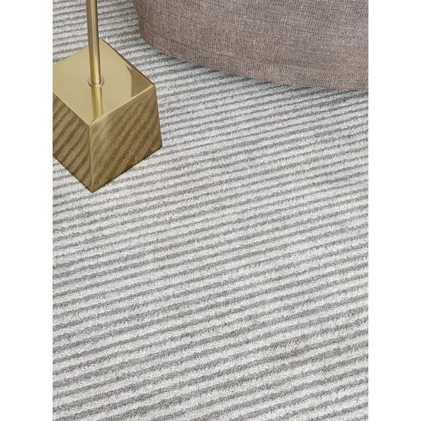 Kilimas iš vilnos kreminės spalvos 200x300 cm Calisia M Ribs – Agnella-image-2