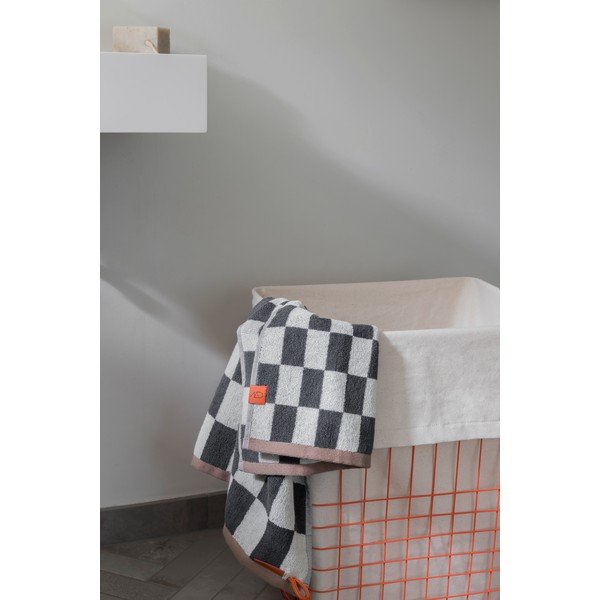 Iš metalo/iš tekstilės skalbinių krepšys oranžinės spalvos 64 l Store-It – Mette Ditmer Denmark-image-4