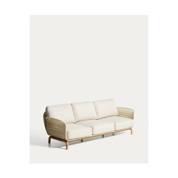 Smėlio spalvos iš audinio sodo sofa Alipa – Kave Home-image-4