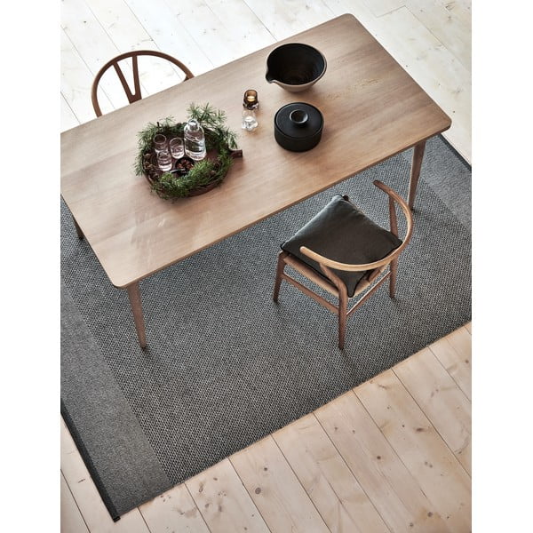 Antracito spalvos lauko ir vidaus kilimas 140x200 cm Edit Charcoal – Pappelina-image-3