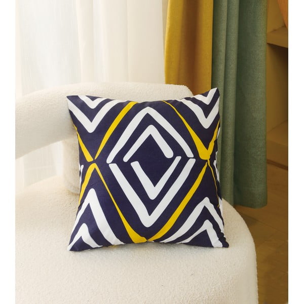 Iš mikrosatino viengulė patalynė tamsiai mėlynos spalvos 6 dalių 140x200 cm Dylan – My House-image-4