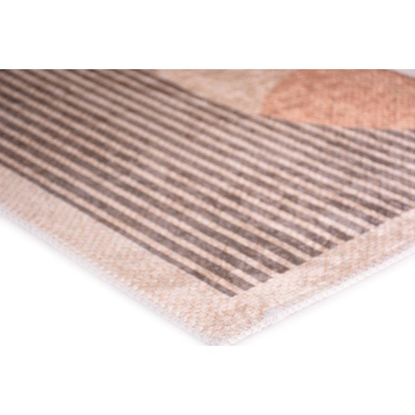 Skalbiamas kilimas smėlio spalvos 80x150 cm – Vitaus-image-2