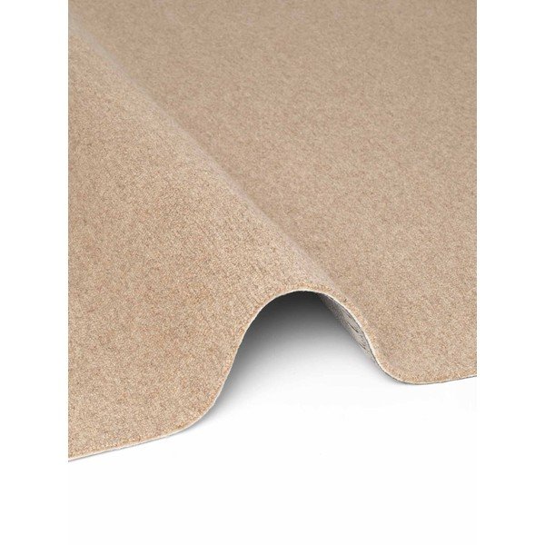 Rankų darbo natūralios spalvos iš vilnos kilimas 200x290 cm Puristic Knots – Elle Decoration-image-4