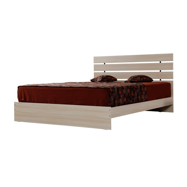 Dvigulė lova natūralios spalvos 160x200 cm Fuga – Kalune Design