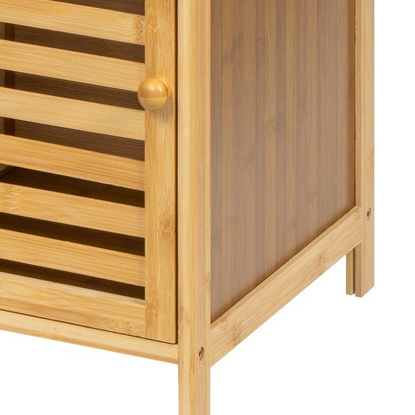 Natūralios spalvos iš bambuko vonios lentyna 35x140 cm Auren – Bonami Essentials-image-4