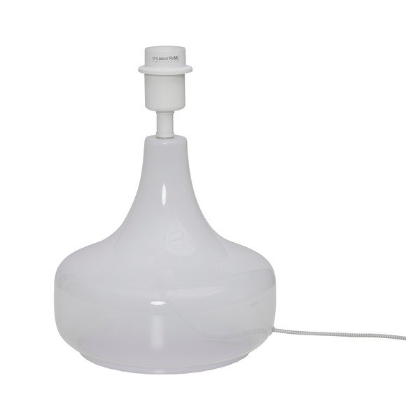 Stalinis šviestuvas baltos spalvos (aukštis 75 cm) su tekstiliniu gaubtu Reykjavik – it's about RoMi-image-2