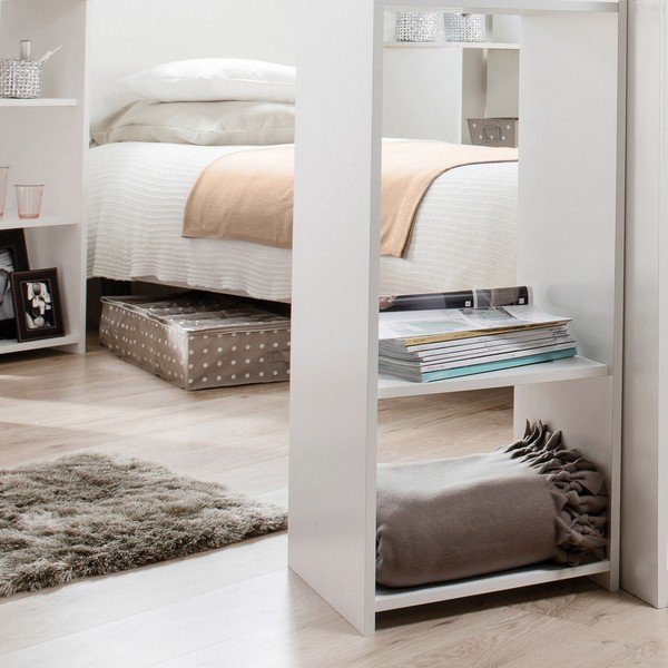 Smėlio spalvos stalčių dėklas su 12 skyrių Compactor Dots-image-1