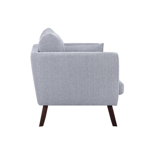 Šviesiai pilka 3 vietų sofa Mazzini Sofos Elena-image-2