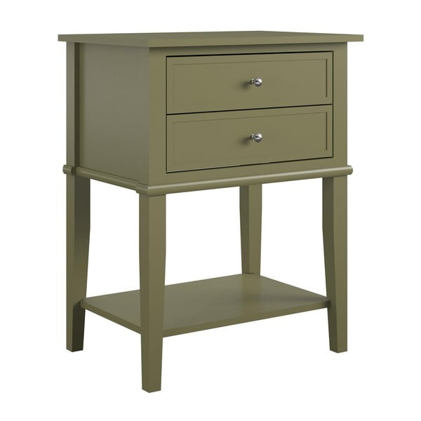 Naktinis staliukas khaki spalvos Franklin – Støraa