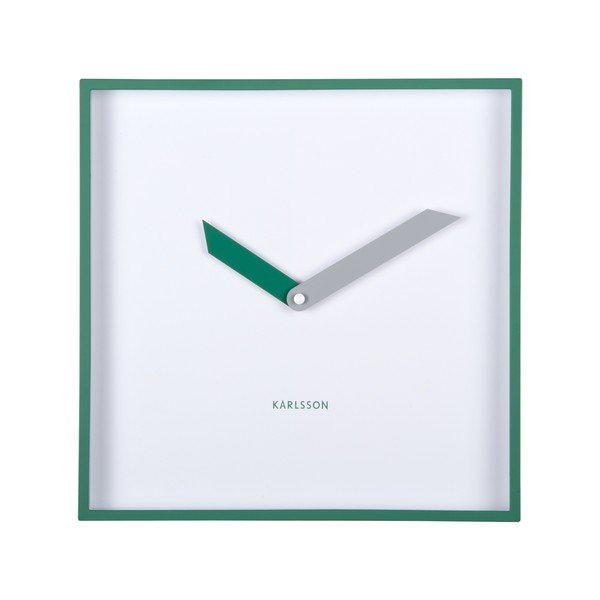 Sieninis laikrodis Cool Retro Cuadrado – Karlsson