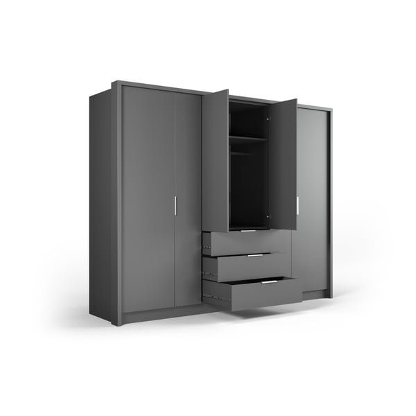 Pilka spinta 255x217 cm Wells - Cosmopolitan Design-image-3