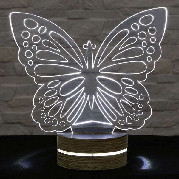 3D stalinis šviestuvas "Butterfly