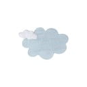 Skalbiamas/rankų darbo iš medvilnės vaikiškas kilimas šviesiai mėlynos spalvos 110x170 cm Puffy Dream – Lorena Canals