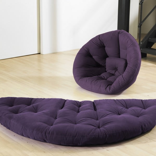 Sulankstoma kėdutė "Karup Baby Nest Purple-image-1