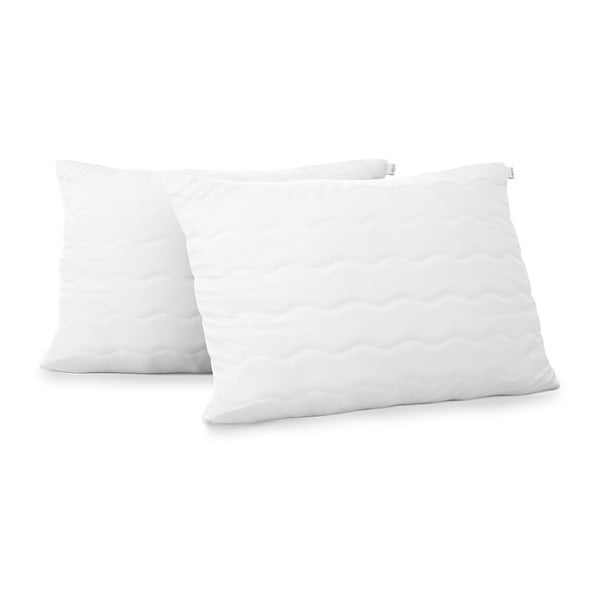 2 baltų pagalvėlių ir užpildo rinkinys "AmeliaHome", 50 x 70 cm
