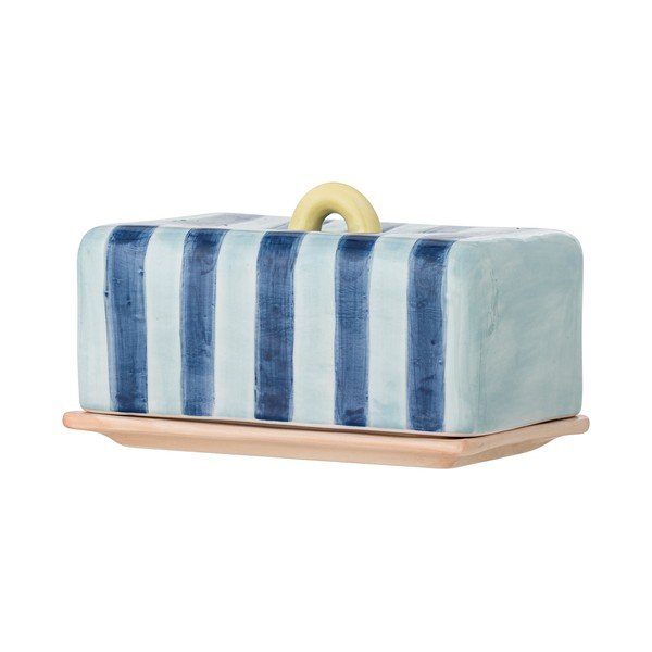 Mėlynos spalvos iš keramikos sviestinė Phoenix – Bloomingville