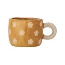 Rudos spalvos iš keramikos vaikiškas puodelis 110 ml Nini – Bloomingville