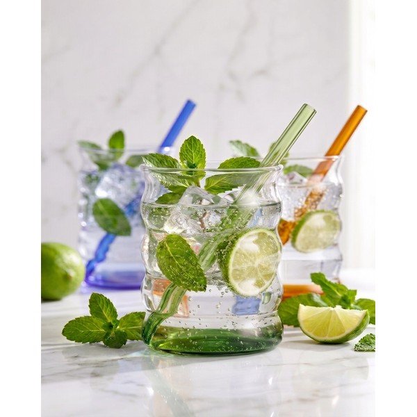 Iš borosilikatinio stiklo stiklinės 6 vnt. 350 ml Volo – Vialli Design-image-4