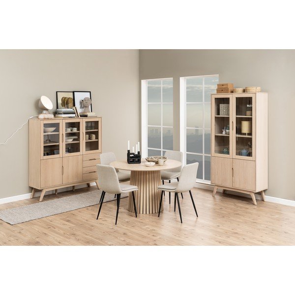 Valgomojo kėdė kreminės spalvos Becca – Actona-image-2