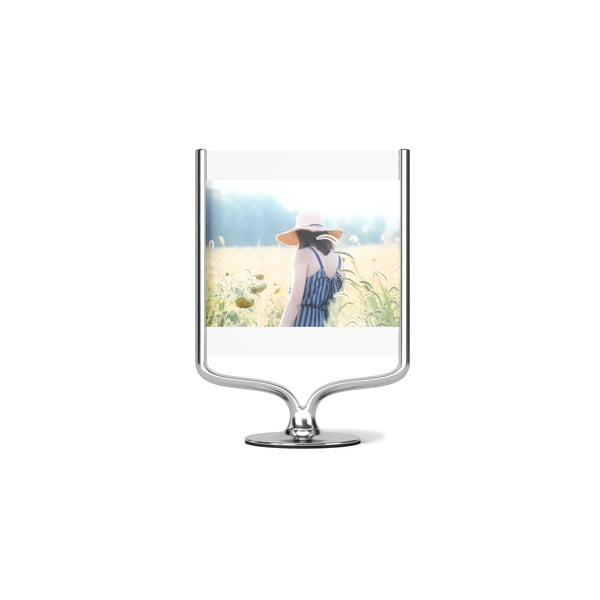 Iš metalo pastatomas rėmas sidabrinės spalvos 18x25 cm Wishbone – Umbra-image-4