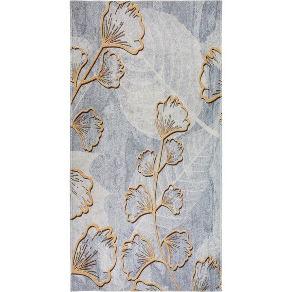 Skalbiamas kilimas pilkos spalvos/auksinės spalvos 120x180 cm Dainty – Vitaus