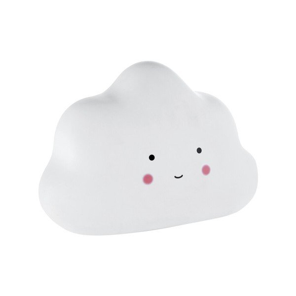 Baltos spalvos vaikiška naktinė lemputė LED Ola – Premier Housewares