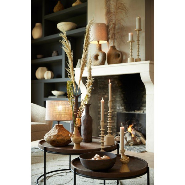 Šviestuvo gaubtas smėlio spalvos ø 30 cm Sendai – Light & Living-image-2