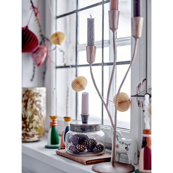 Iš medžio žvakidės 3 vnt. su Kalėdų motyvu Betiel – Bloomingville-image-1