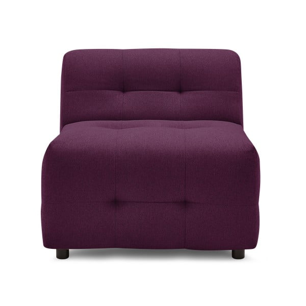 Tamsiai violetinės spalvos sofos modulis Kleber - Bobochic Paris