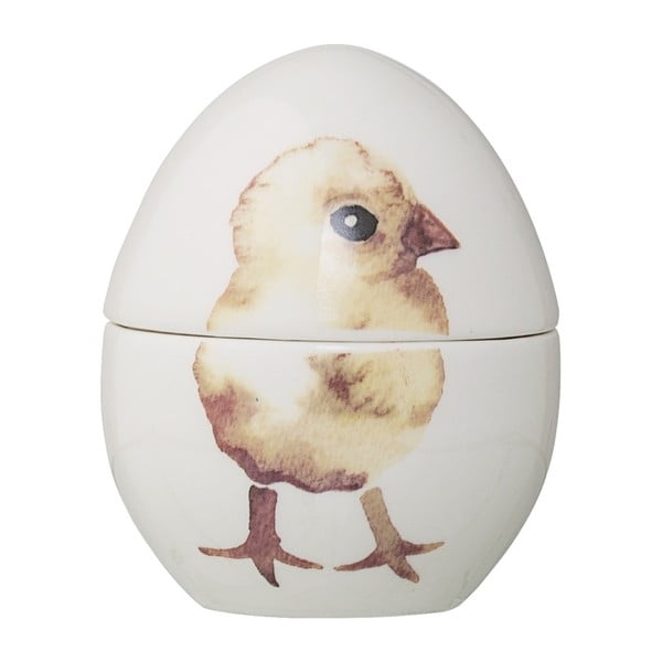 Dekoratyvinis keramikos kiaušinio formos viščiukas Bloomingville Chick