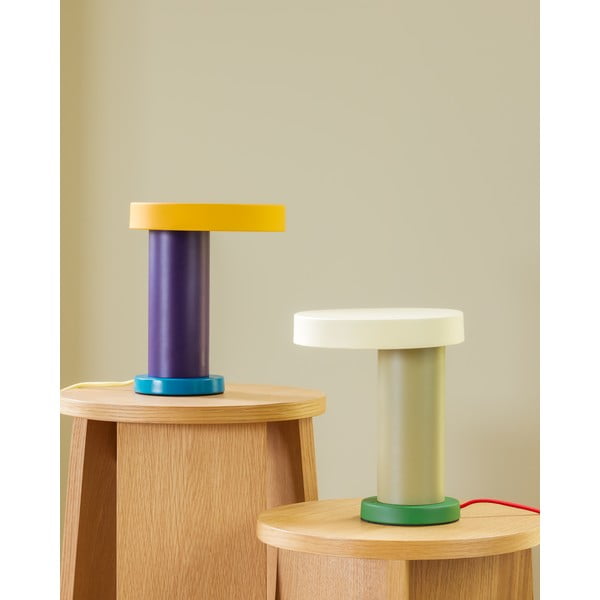 Stalinis šviestuvas žalios spalvos (aukštis 25 cm) Magic – Hübsch-image-3
