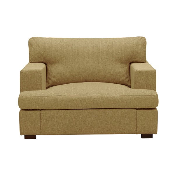 "Windsor & Co Sofas" "Daphne" garstyčių geltonos spalvos fotelis
