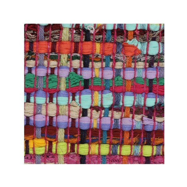 Rankomis austas medvilninis kilimas Webtappeti Candela, 50 x 80 cm-image-1