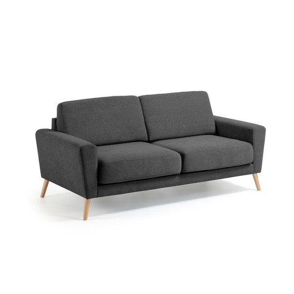 Tamsiai pilka sofa Kave Home Guy-image-1