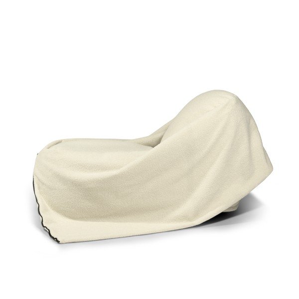 Rudos spalvos iš boucle vaikiškas sėdmaišis Cocoon 100 – SLOWDOWN-image-4