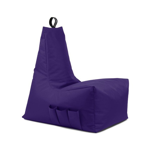 Violetinės spalvos sėdmaišis Icy Gamer L – So Soft?