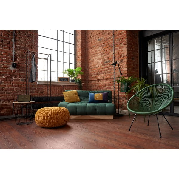 Tamsiai pilkas megztas pufas LABEL51 Knitted XL, ⌀ 70 cm-image-1