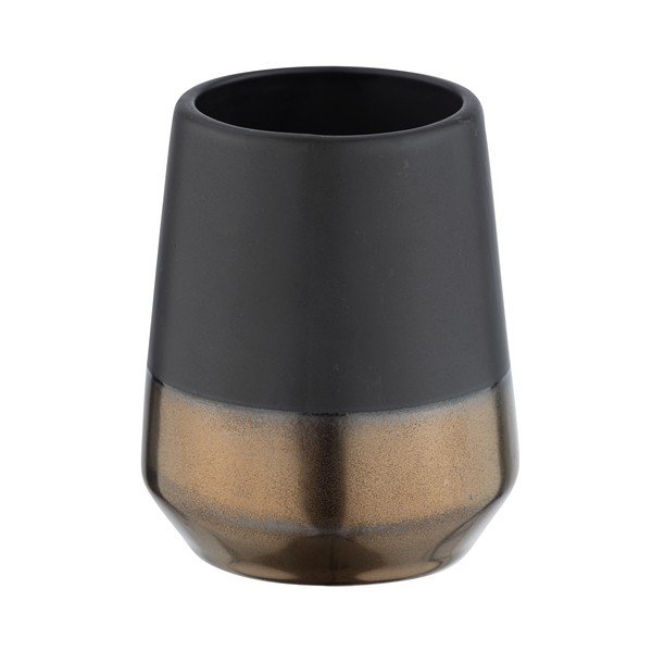 Juodas puodelis dantų šepetėliams Wenko Brandol-image-3