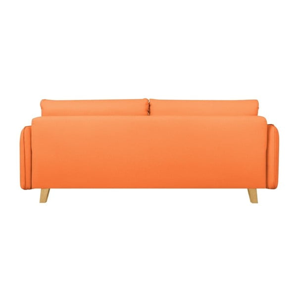 Oranžinė dvivietė sofa "Kooko Home Bebop-image-4