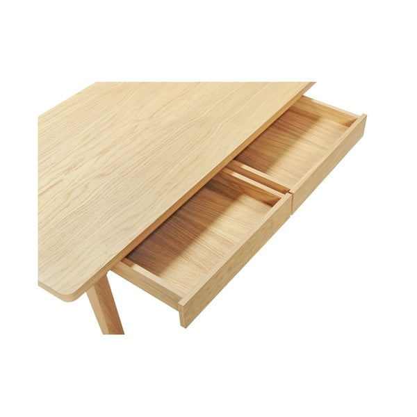 Kavos staliukas natūralios spalvos iš ąžuolo 60x120 cm Nice – Woodman-image-4