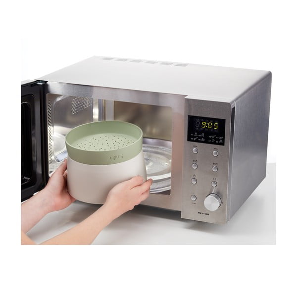 Iš plastiko ryžių virimo puodas – Lékué-image-1