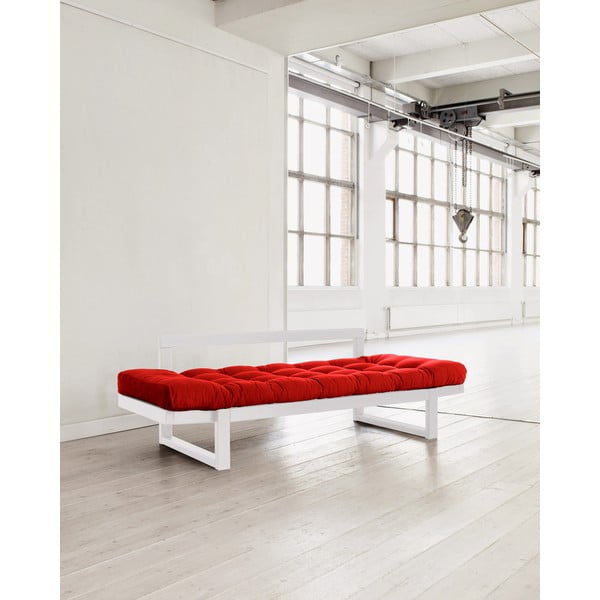Sofa "Karup Edge" balta/raudona-image-2