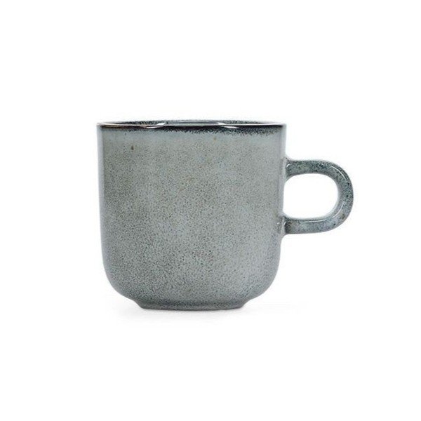Žalios spalvos/pilkos spalvos iš molio puodelis 240 ml Meridian – Salt&Pepper