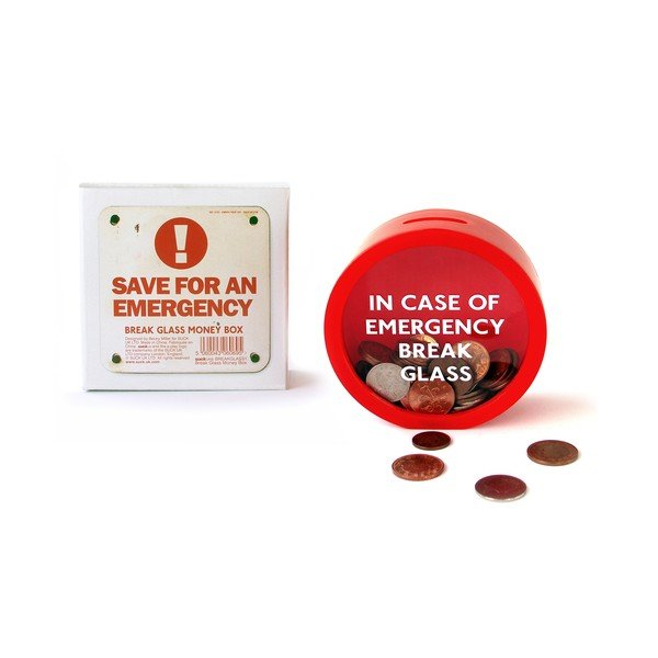 Sieninė pinigų dėžutė Suck UK Avarinė pinigų dėžutė-image-2