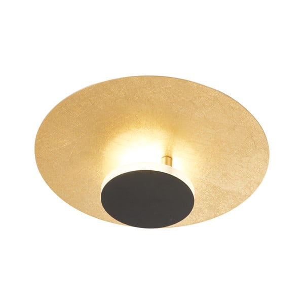 Lubinis šviestuvas juodos spalvos/auksinės spalvos LED su pritemdymo funkcija Planet – Fischer & Honsel