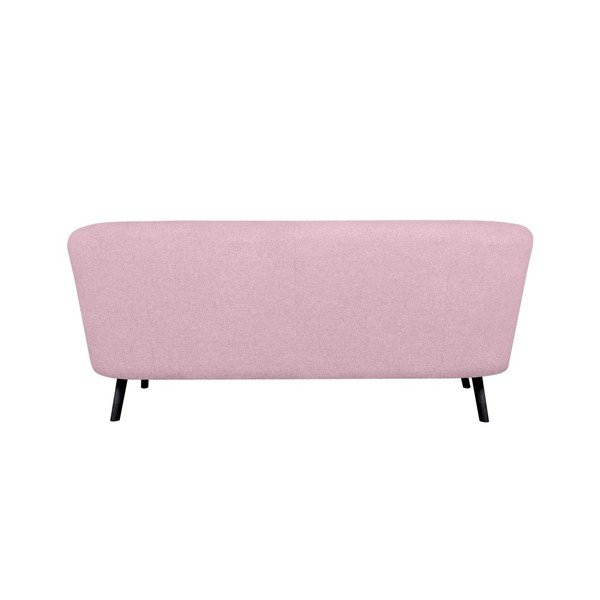 Rožinė trijų vietų sofa "Kooko Home Rock-image-4