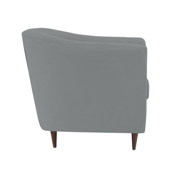 Šviesiai pilkas fotelis "Kooko Home Love-image-3