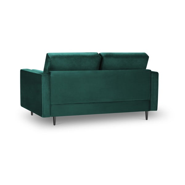 Smaragdo spalvos aksominė sofa Milo Casa Santo, 174 cm-image-3