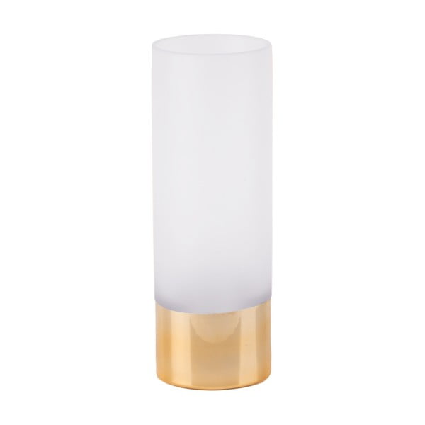 Balto aukso stiklo vaza PT LIVING Glamour, 25 cm aukščio